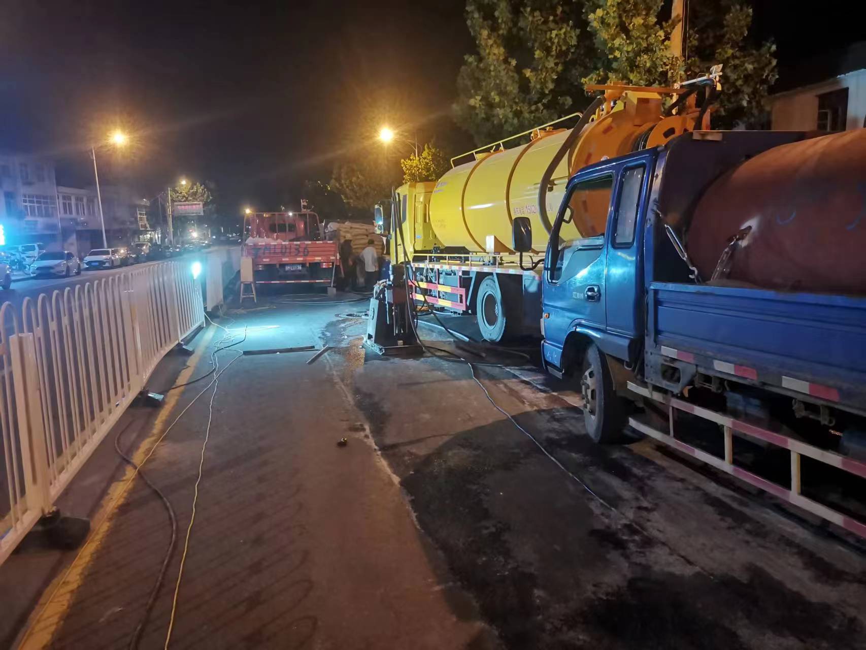 双台子路面压密注浆